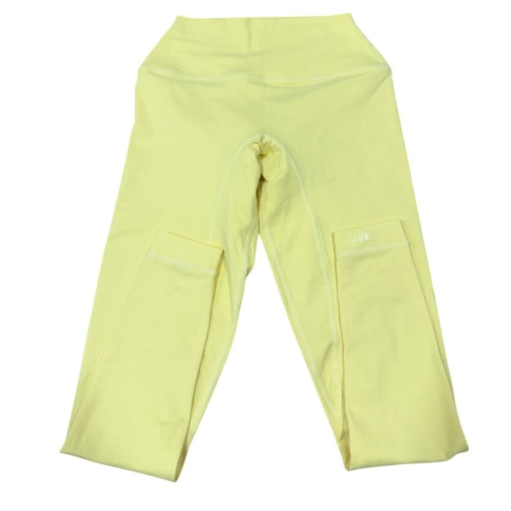 SET ACTIVE Formcloud Hi Rise Athletic Legging Yellow Small